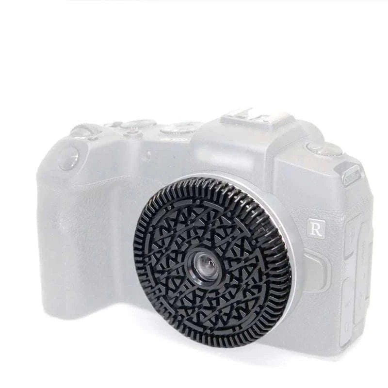 32mm F10 Free Focus Pancake Lens for Mirrorless Cameras-FX-Mount Black