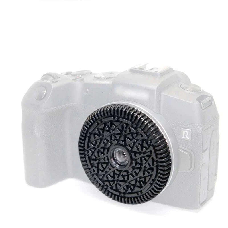 32mm F10 Free Focus Pancake Lens for Mirrorless Cameras-FX-Mount Black