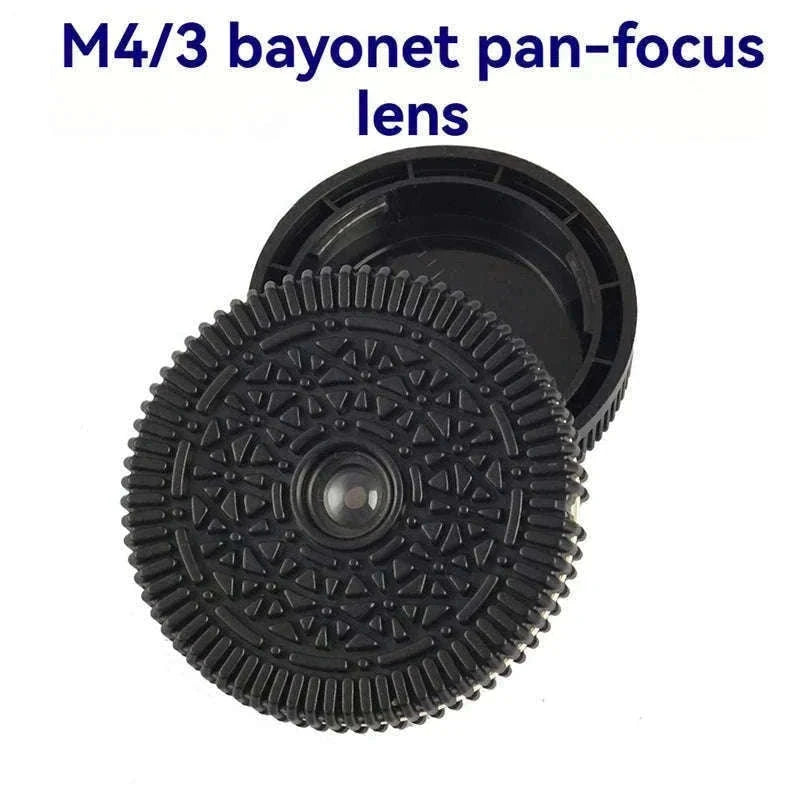 32mm F10 Free Focus Pancake Lens for Mirrorless Cameras-FX-Mount Black