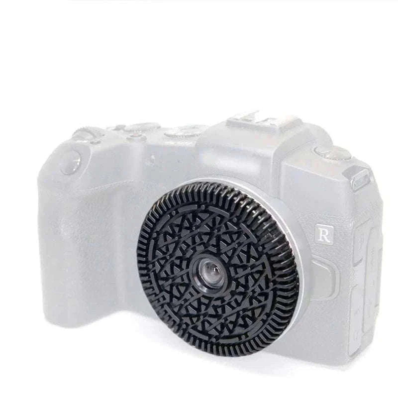 32mm F10 Free Focus Pancake Lens for Mirrorless Cameras-FX-Mount Black