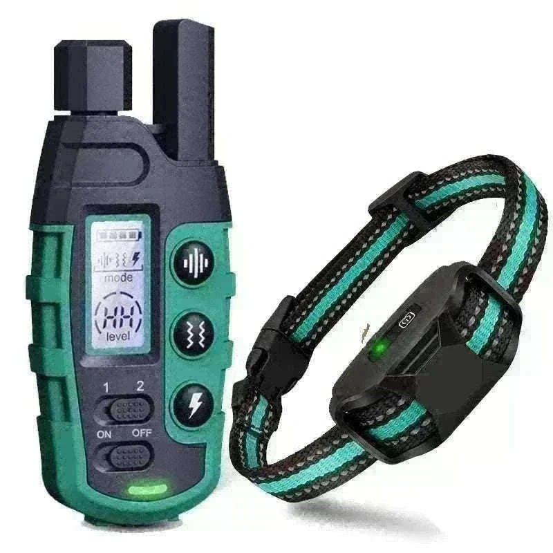 3300ft Remote Dog Training Collar Waterproof with Vibration, Beep & Shock-For 2 Dogs