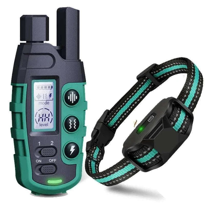 3300ft Remote Dog Training Collar Waterproof with Vibration, Beep & Shock-For 2 Dogs