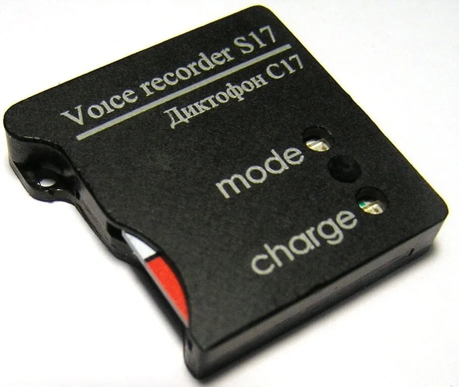 Registratore Vocale Mini Soroka-17E con Batteria da 65h e Memoria da 32GB