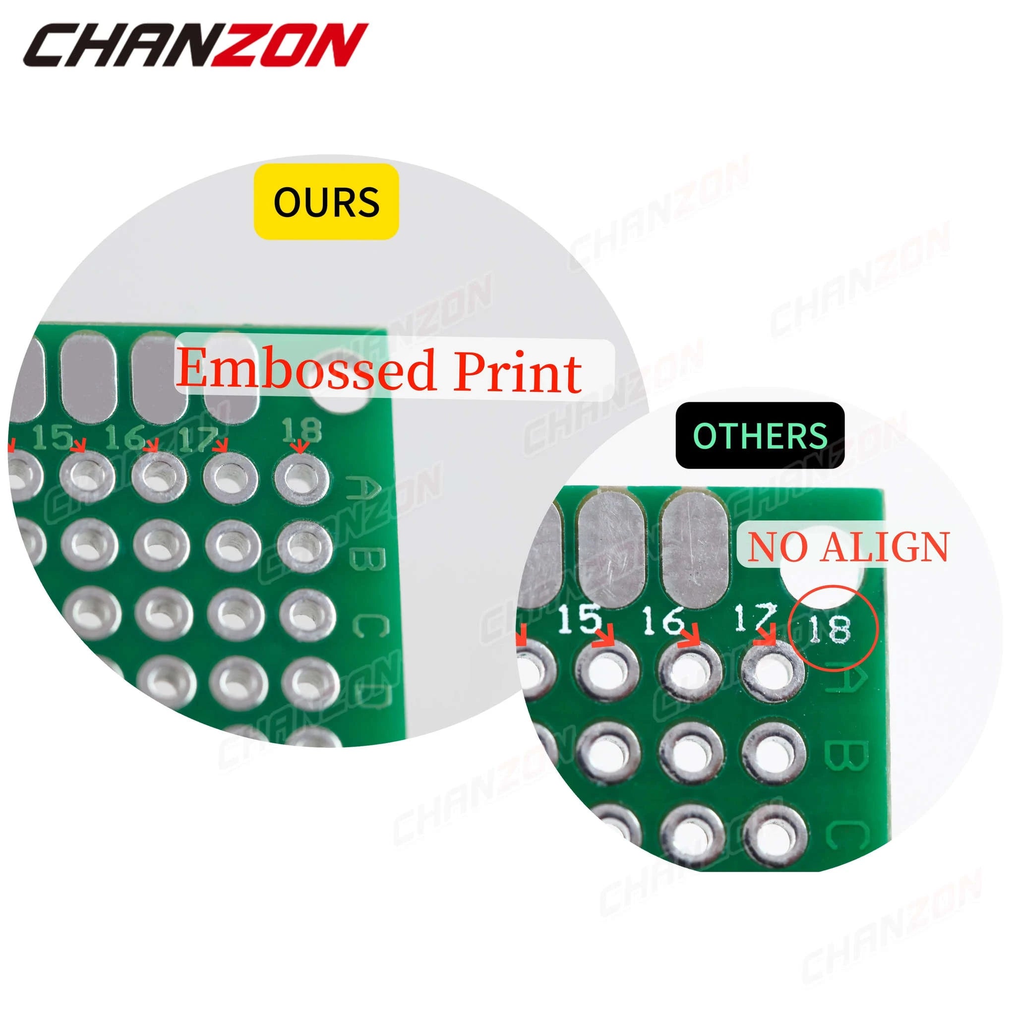 34PCS Double-Sided FR4 PCB Prototype Board Kit – Mixed Sizes-China Mainland