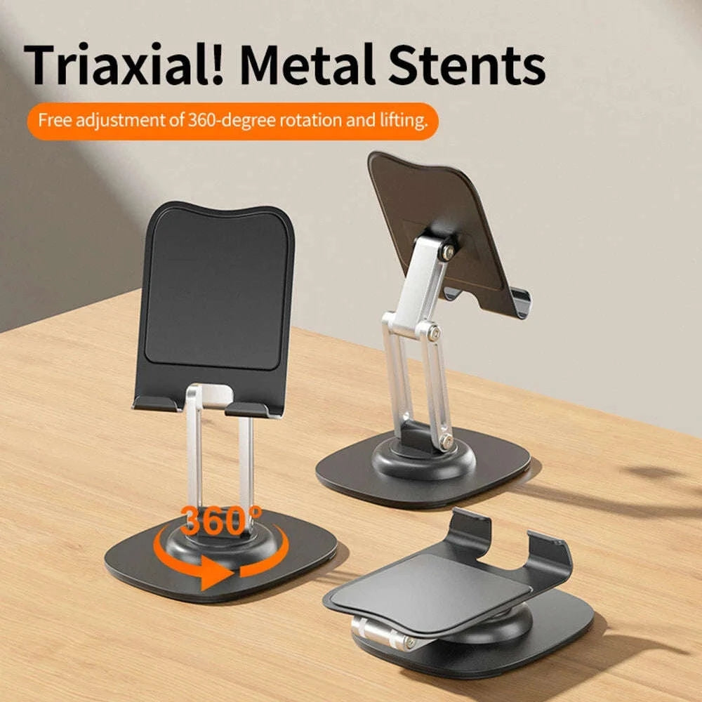 360° Adjustable Tablet & Phone Stand with Foldable Arm-United States