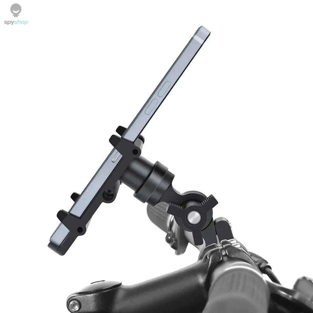 360° Aluminum Bike Phone Holder with Secure Mechanical Lock-HOL240