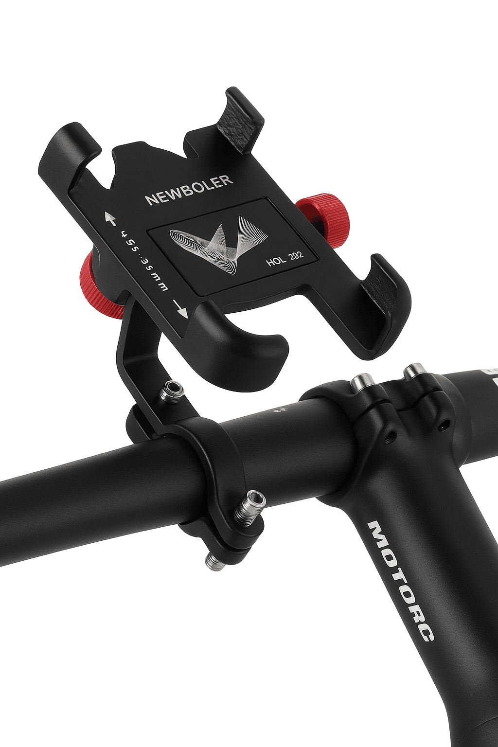 360° Aluminum Bike Phone Holder with Secure Mechanical Lock-HOL240