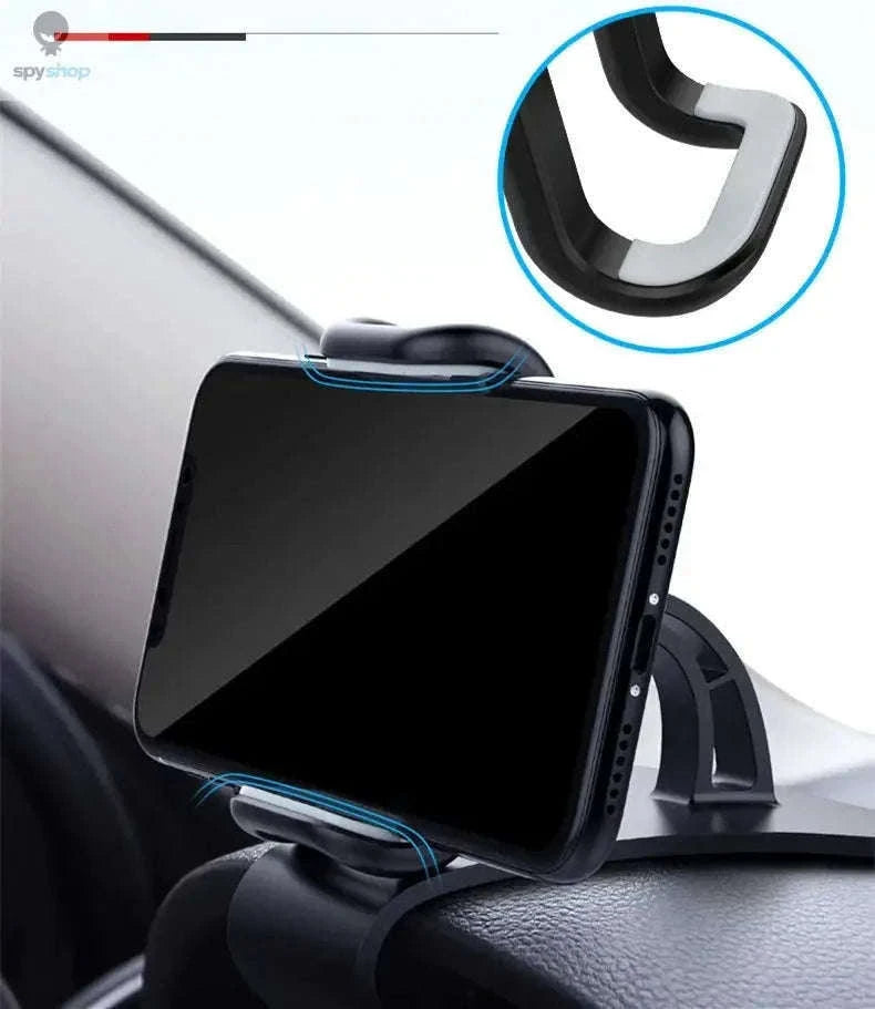 360 Rotatable Car Phone Holder for Stable Hands-Free Driving-Default Title