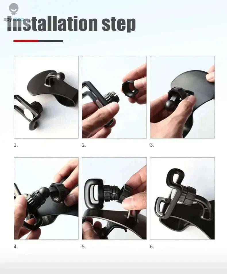 360 Rotatable Car Phone Holder for Stable Hands-Free Driving-Default Title