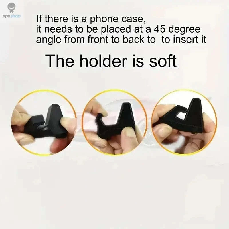 360° Rotatable Car Phone Holder-Red