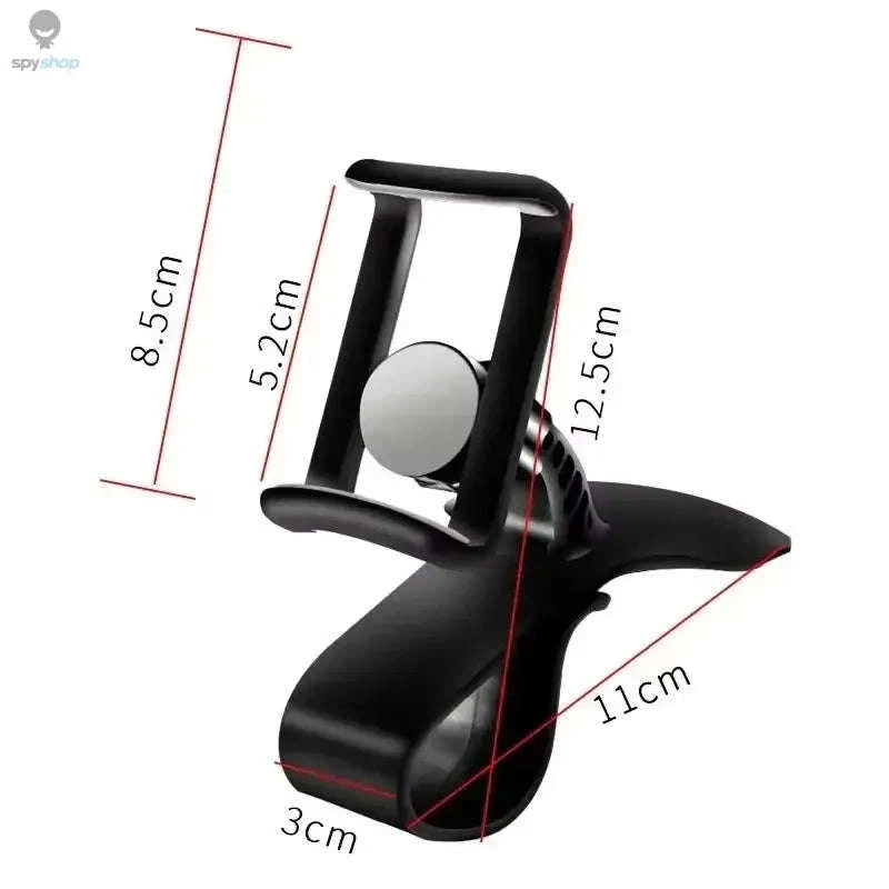 360 Rotatable Car Phone Holder – Stable Dashboard Mount for Hands‑Free Driving-Default Title