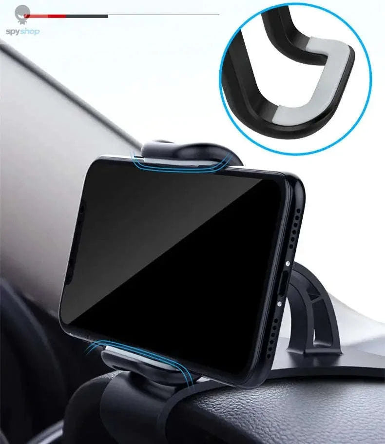 360 Rotatable Car Phone Holder – Stable Dashboard Mount for Hands‑Free Driving-Default Title