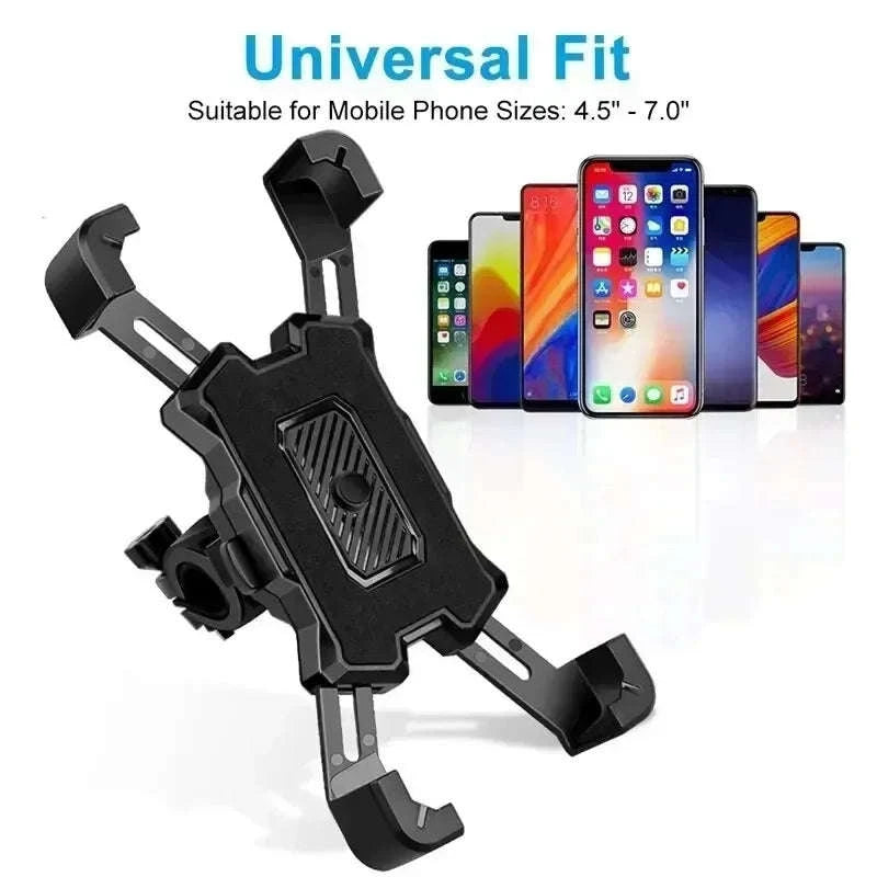 360° Rotatable Phone Mount Universal Shockproof Holder-black