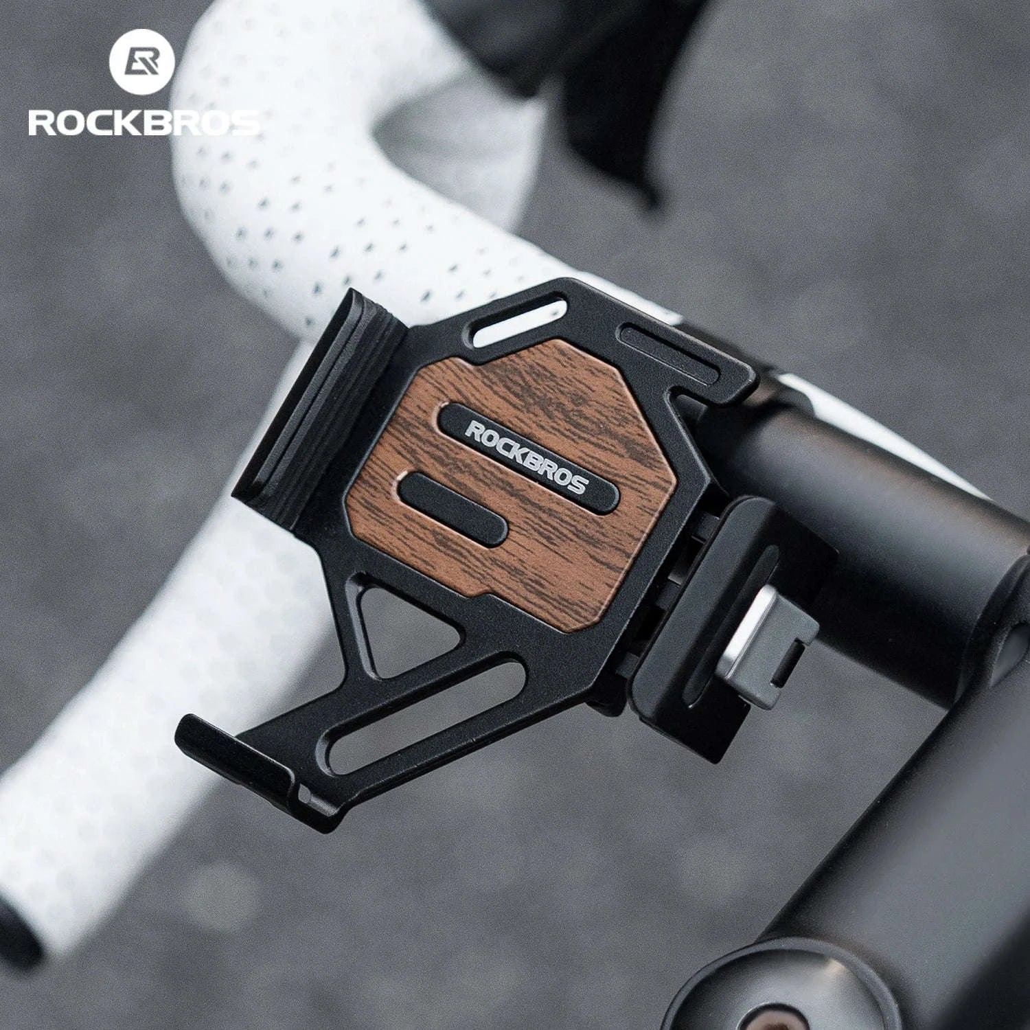 360° Rotating Motorcycle & Bicycle Phone Holder with Shock Absorption-250016001