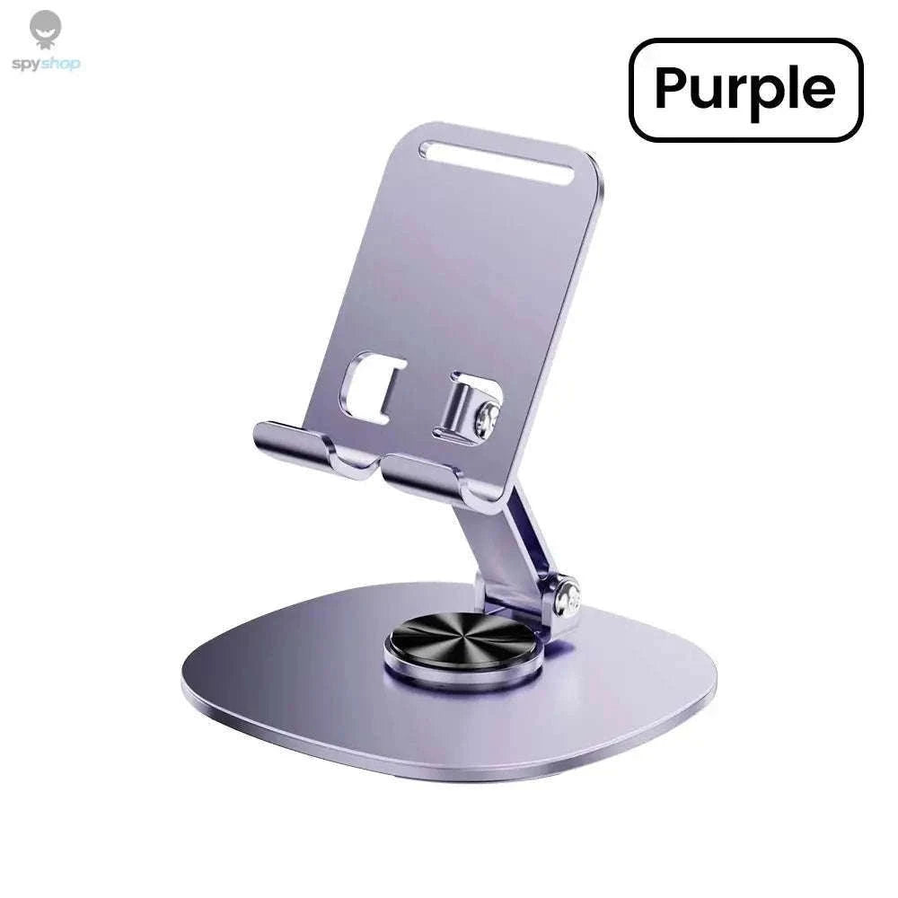 360° Rotating Phone Stand for Phones and Tablets-gray