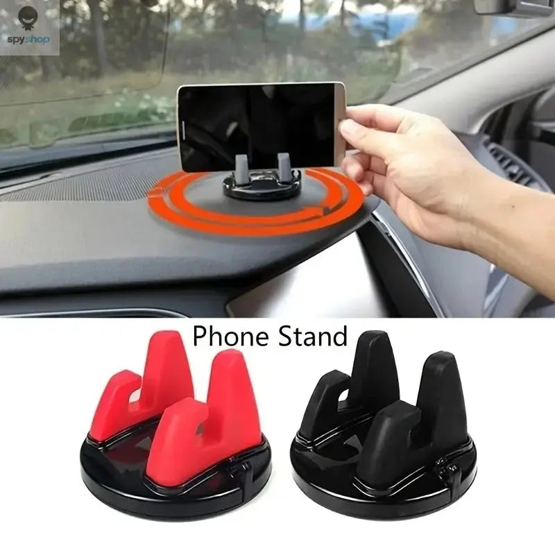360° Rotatable Mobile Phone Holder Car Bracket Non-Slip GPS Navigation Car Mount Stand Support in Car Universal for All Phones Spy-shop.com