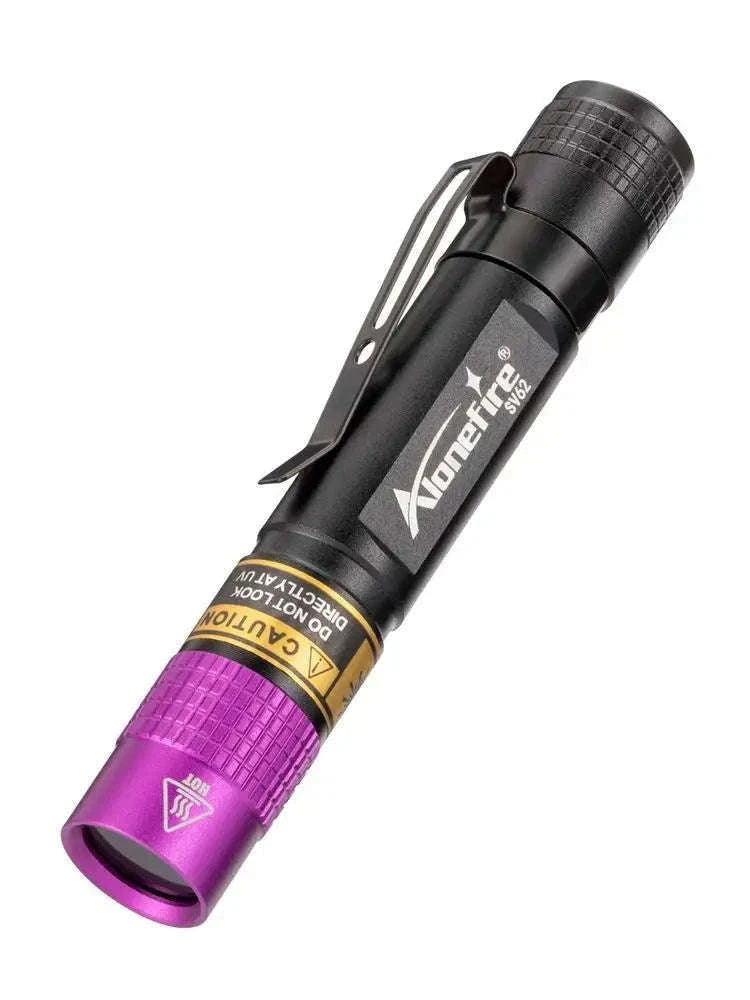 365/395nm UV Flashlight Mini Blacklight Detector-SV62 365NM
