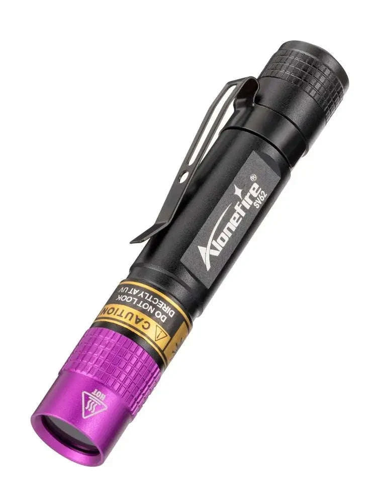 365/395nm UV Flashlight Mini Blacklight Detector-SV62 365NM