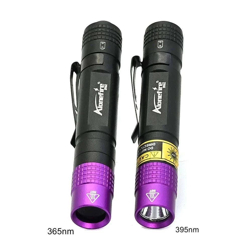 365/395nm UV Flashlight Mini Blacklight Detector-SV62 365NM