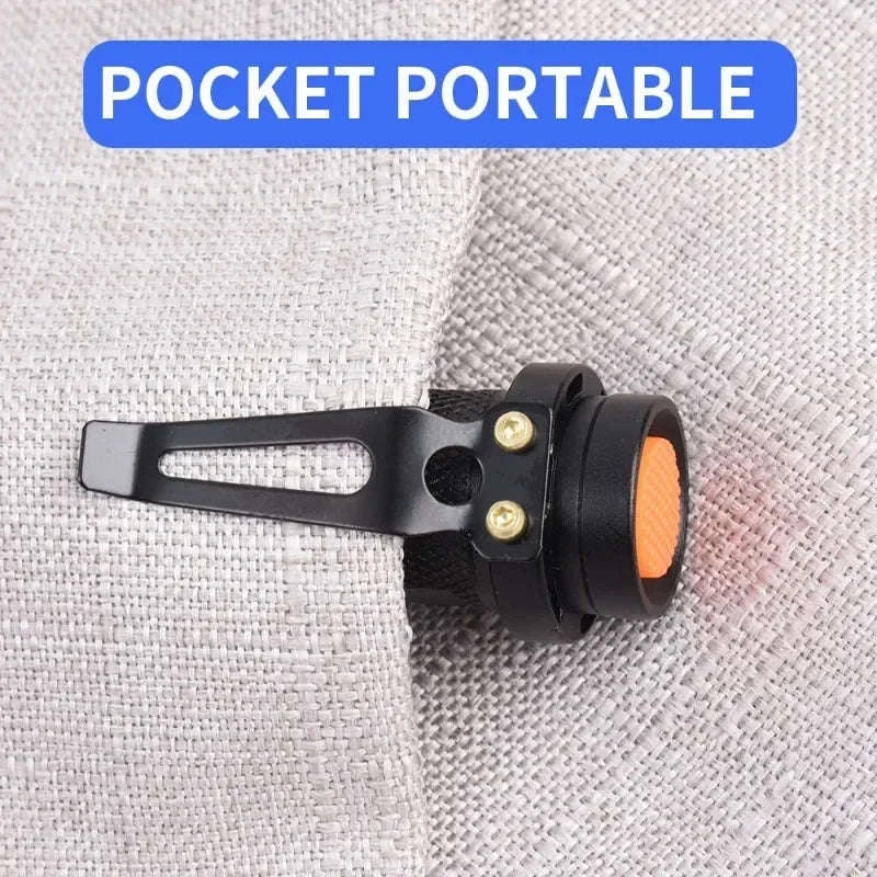 365/395nm UV Flashlight Zoomable Ultra Violet Torch-365nm purple light / 1PCS