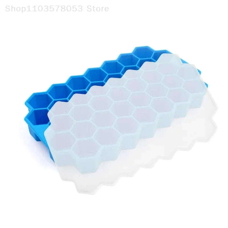 37-Grid Silicone Meatball Mold with Lid for Fast Meal Prep-Green