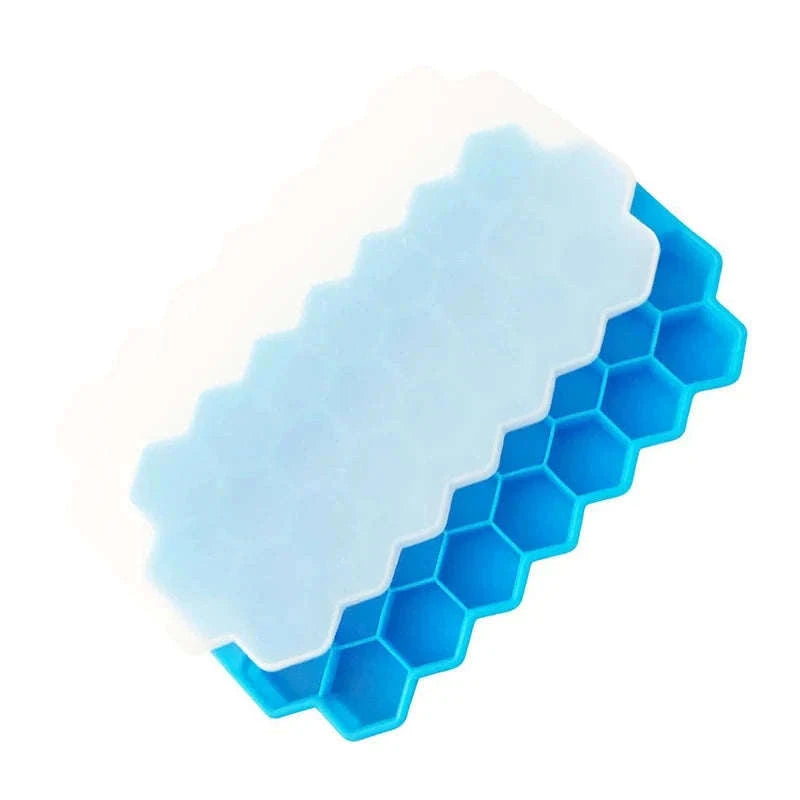 37-Grid Silicone Meatball Mold with Lid for Fast Meal Prep-Green