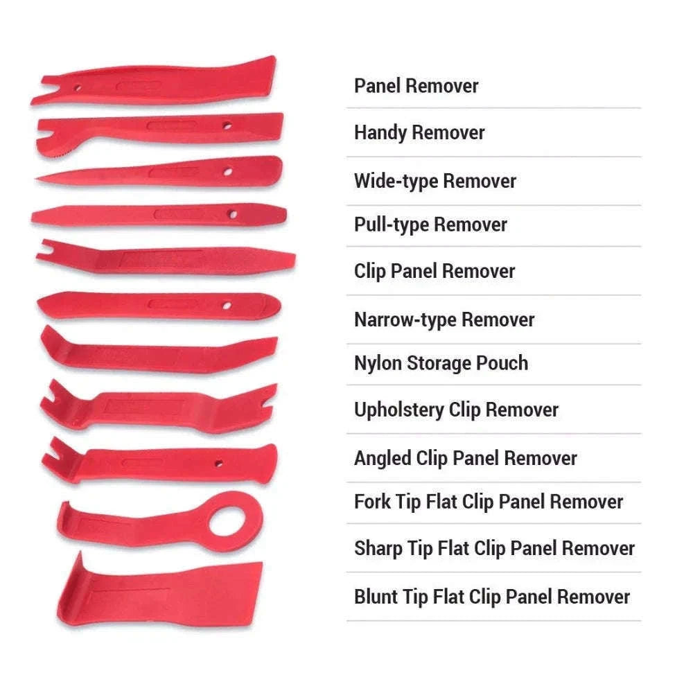 38-Piece Car Audio Repair Tool & Interior Trim Removal Kit-38PCS Red box / france