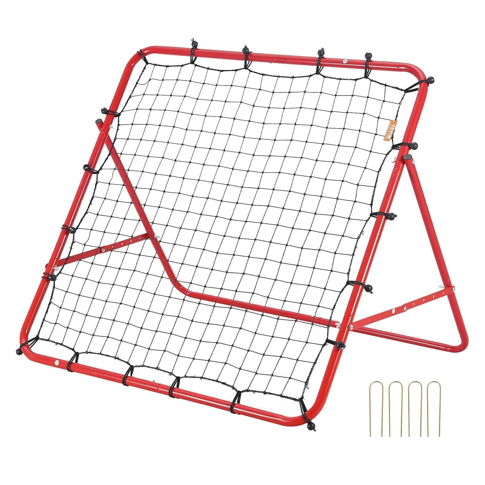 39x39FT Soccer Rebounder Net with Adjustable Angles & Foldable Design-39X39FT / CZECH REPUBLIC