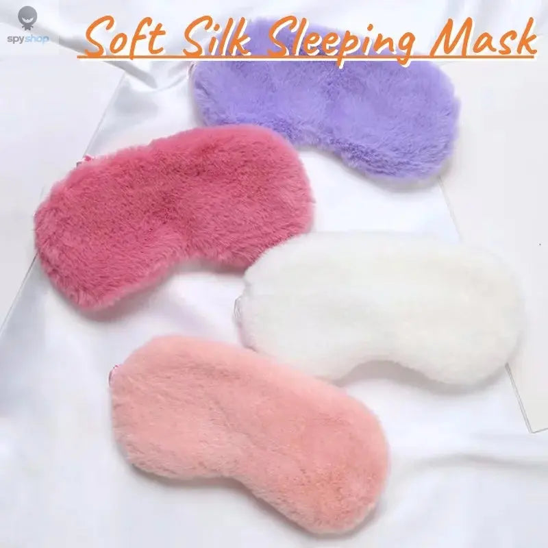3D Contoured Sleep Mask 100% Light Blocking Eye Mask Ultra-Soft Skin-Friendly Material Breathable Eye Cover For Rest Travel Yoga 