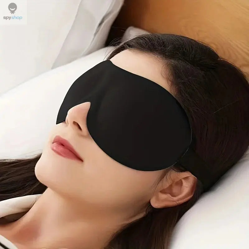 3D Contoured Sleep Mask 100% Light Blocking Eye Mask Ultra-Soft Skin-Friendly Material Breathable Eye Cover For Rest Travel Yoga 