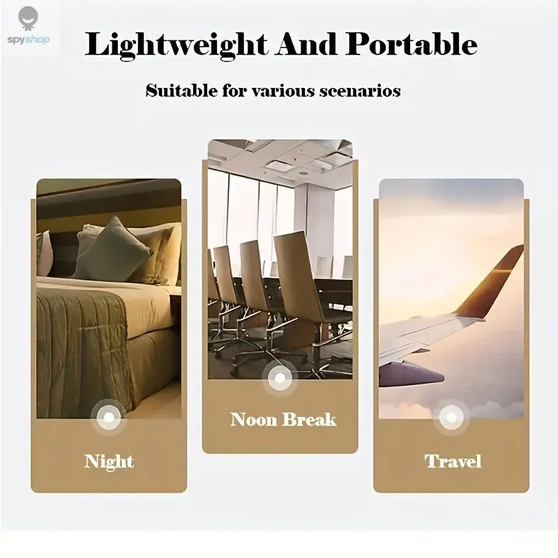 3D Contoured Sleep Mask 100% Light Blocking Eye Mask Ultra-Soft Skin-Friendly Material Breathable Eye Cover For Rest Travel Yoga 