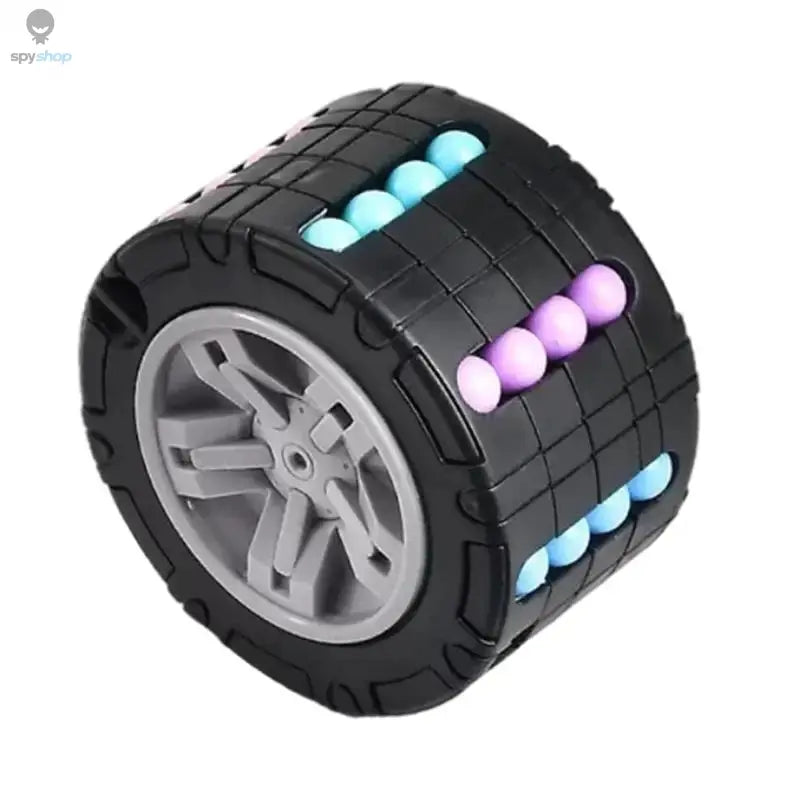 3D Cylinder Cube Toy Magical Bean Gyro Rotate Slide Puzzle Games Relieve Stress Children Educational Montessori Infant Toys Gift Spy-shop.com