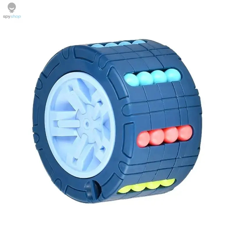 3D Cylinder Cube Toy Magical Bean Gyro Rotate Slide Puzzle Games Relieve Stress Children Educational Montessori Infant Toys Gift Spy-shop.com