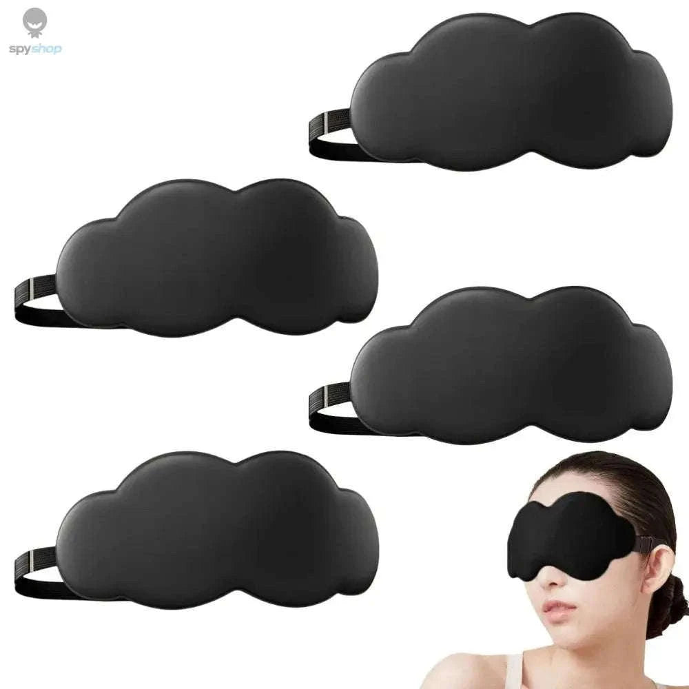 3D Contoured Sleep Mask for Darker, Deeper Rest-4pcs with nose