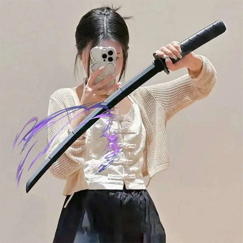 3D Printed Telescopic Katana — Gravity Folding Samurai Toy-2PCS