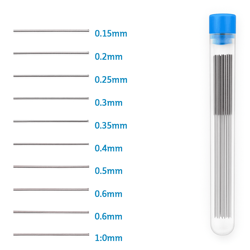 3D Printer Nozzle Cleaning Needles Kit for Precise Maintenance-SET A / China Mainland