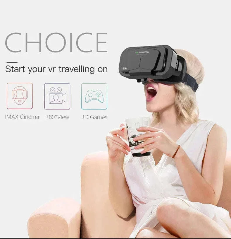 3D Virtual Reality Headset for Smartphones-Style C Only VR