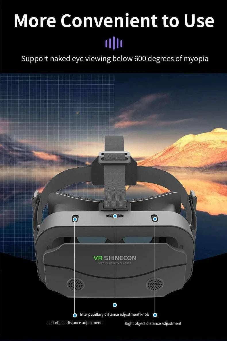 3D Virtual Reality Headset for Smartphones-Style C Only VR