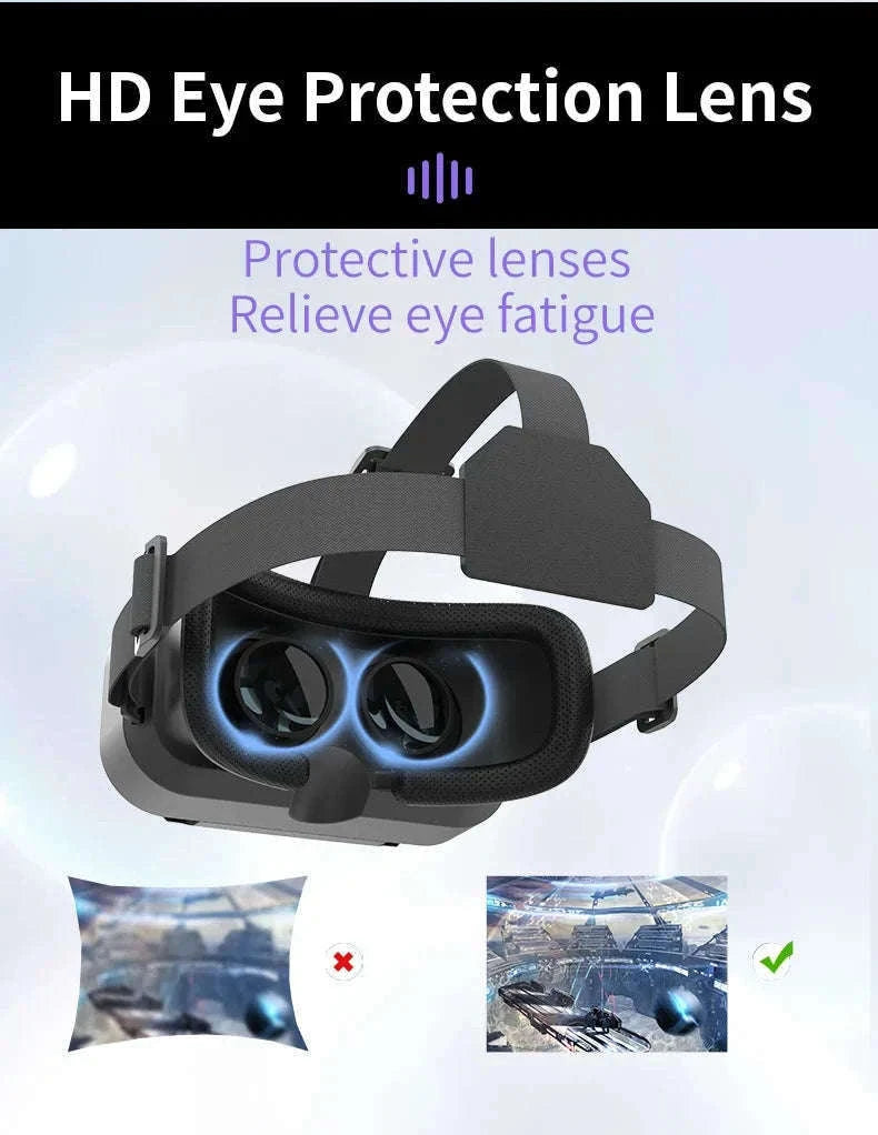 3D Virtual Reality Headset for Smartphones-Style C Only VR