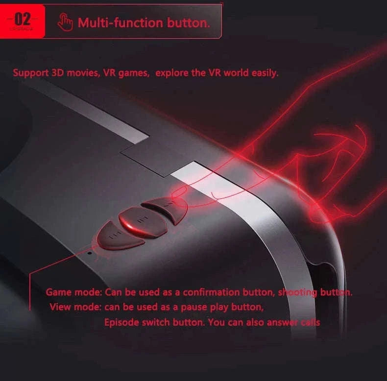 3D Virtual Reality Headset for Smartphones-Style C Only VR