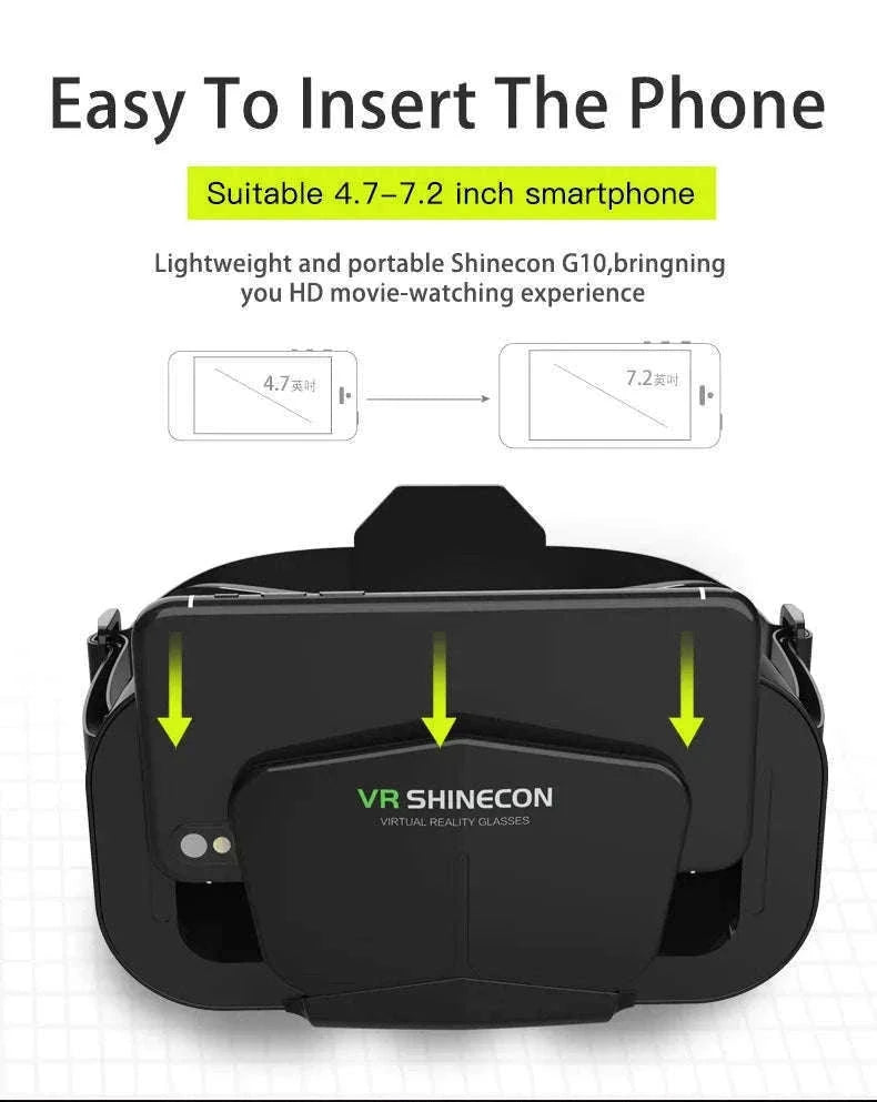 3D Virtual Reality Headset for Smartphones-Style C Only VR