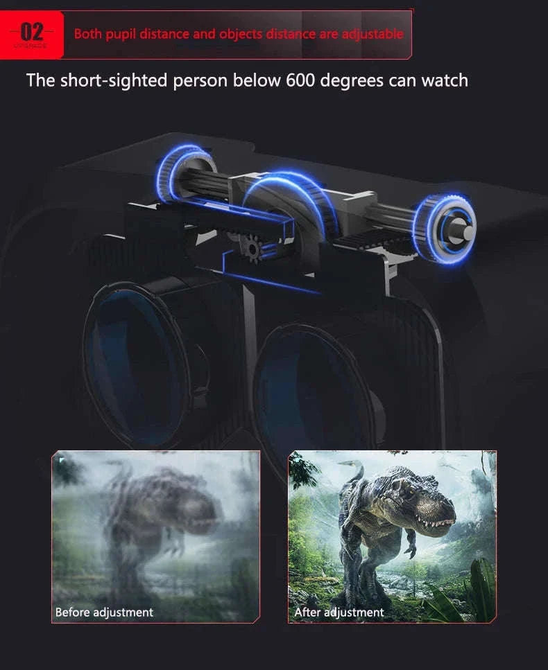 3D Virtual Reality Headset for Smartphones-Style C Only VR