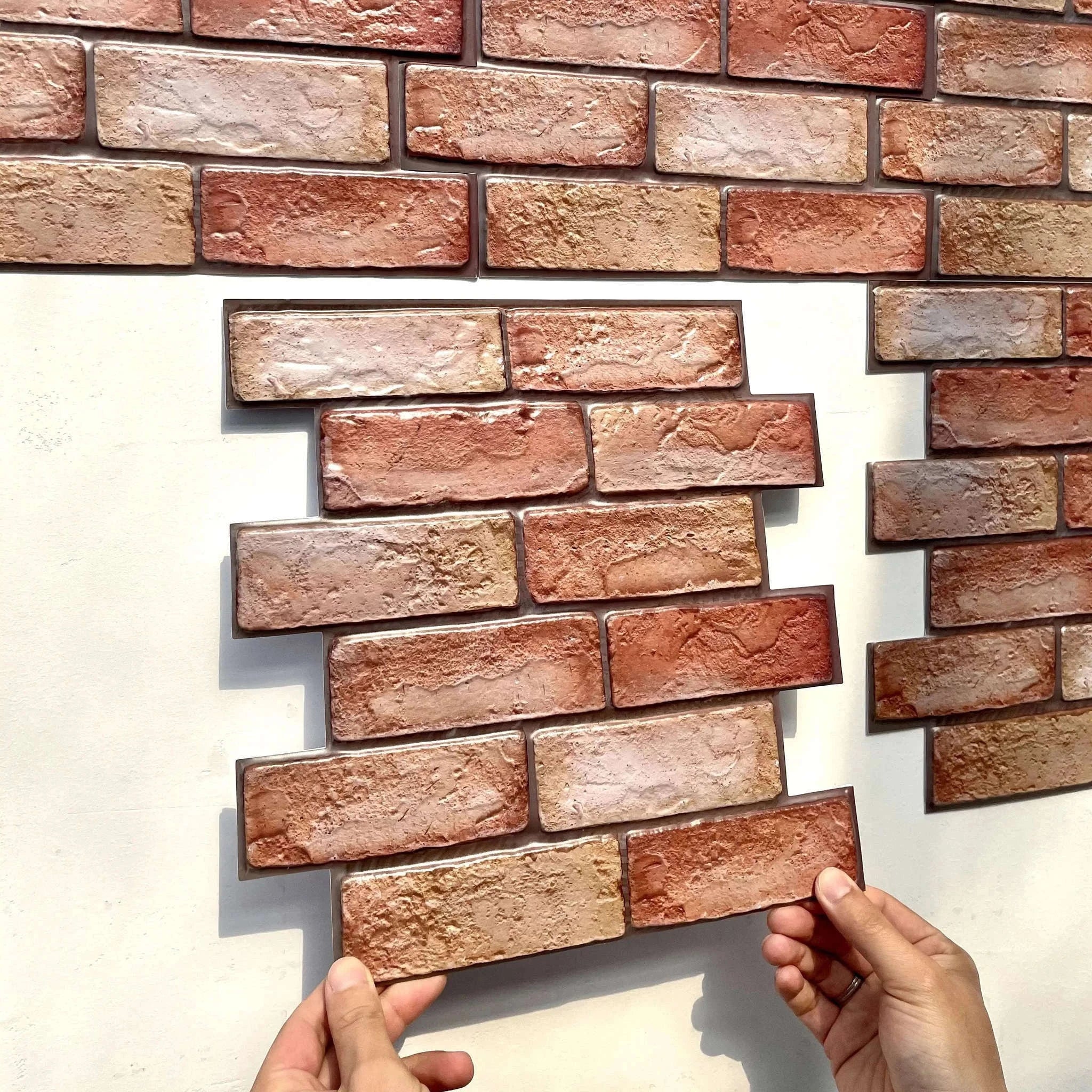 3D Wall Stickers Peel & Stick Home Decor Panels-Wall sticker / 10pcs