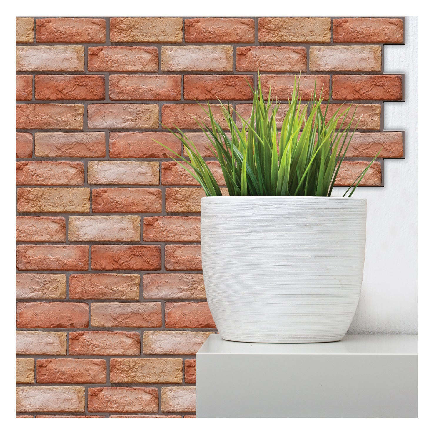3D Wall Stickers Peel & Stick Home Decor Panels-Wall sticker / 10pcs