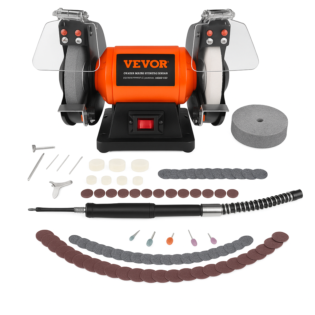 3in Jewelry Polisher Buffer Mini Bench Grinder with Accessories

3-palčni nakit polirni mešalnik mini stojni brusilnik z dodatki