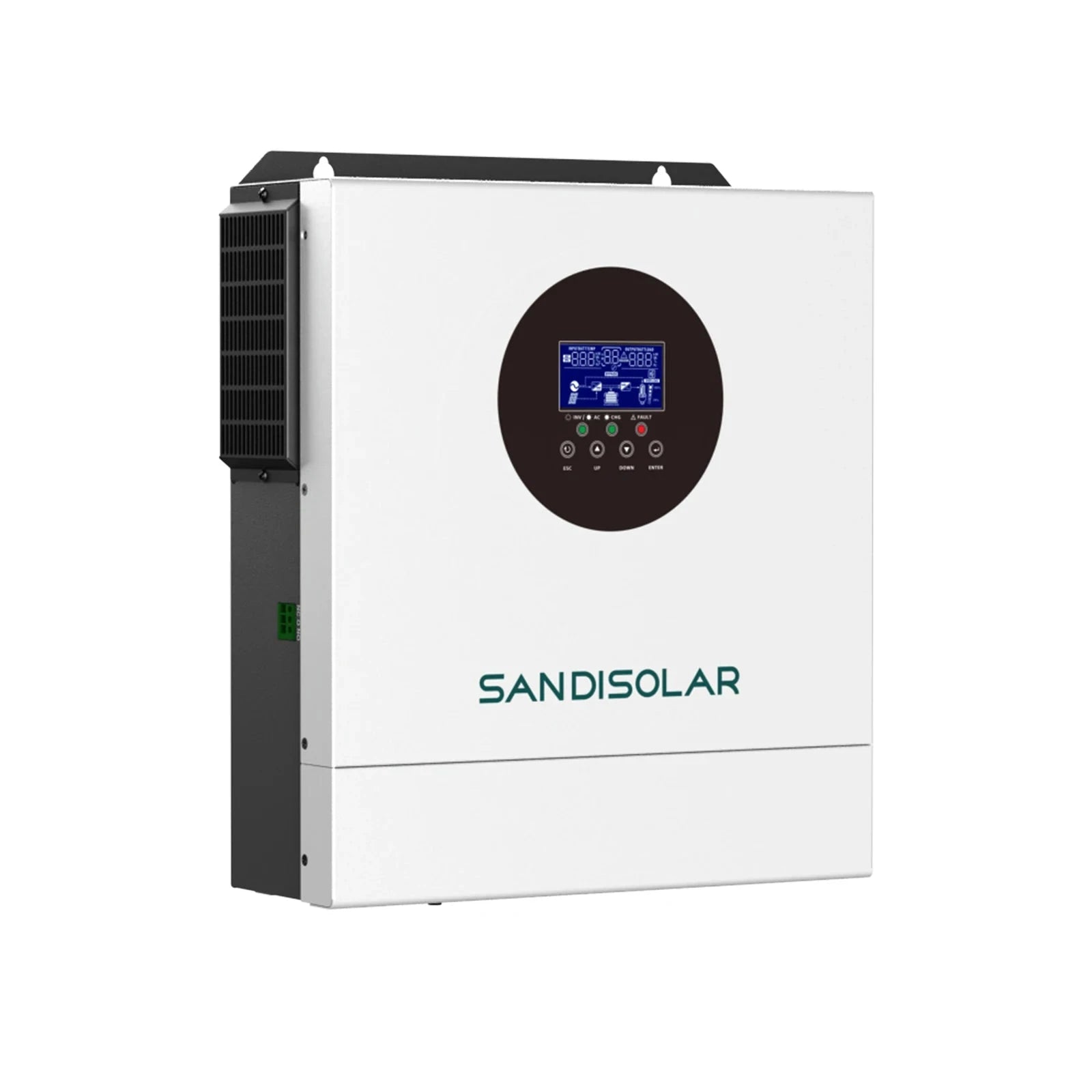 3KW Hybrid Solar Inverter 24V Pure Sine Wave with 100A MPPT-24V 3KW WIFI / 110-120V / 24V|United States