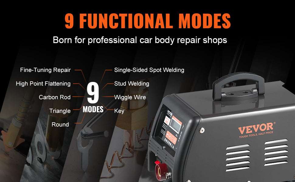 3KW Stud Welder Dent Repair Kit with 9 Modes Auto & Manual-Poland