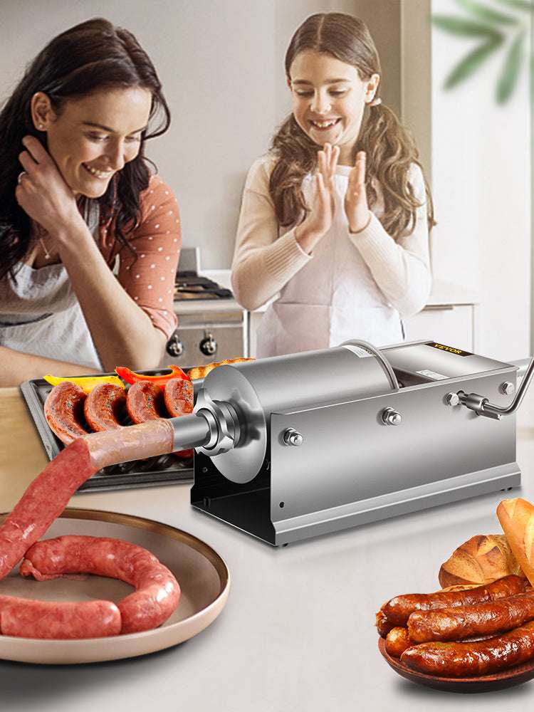 3L Horizontal Sausage Stuffer with 5 Filling Nozzles-GERMANY / 3L