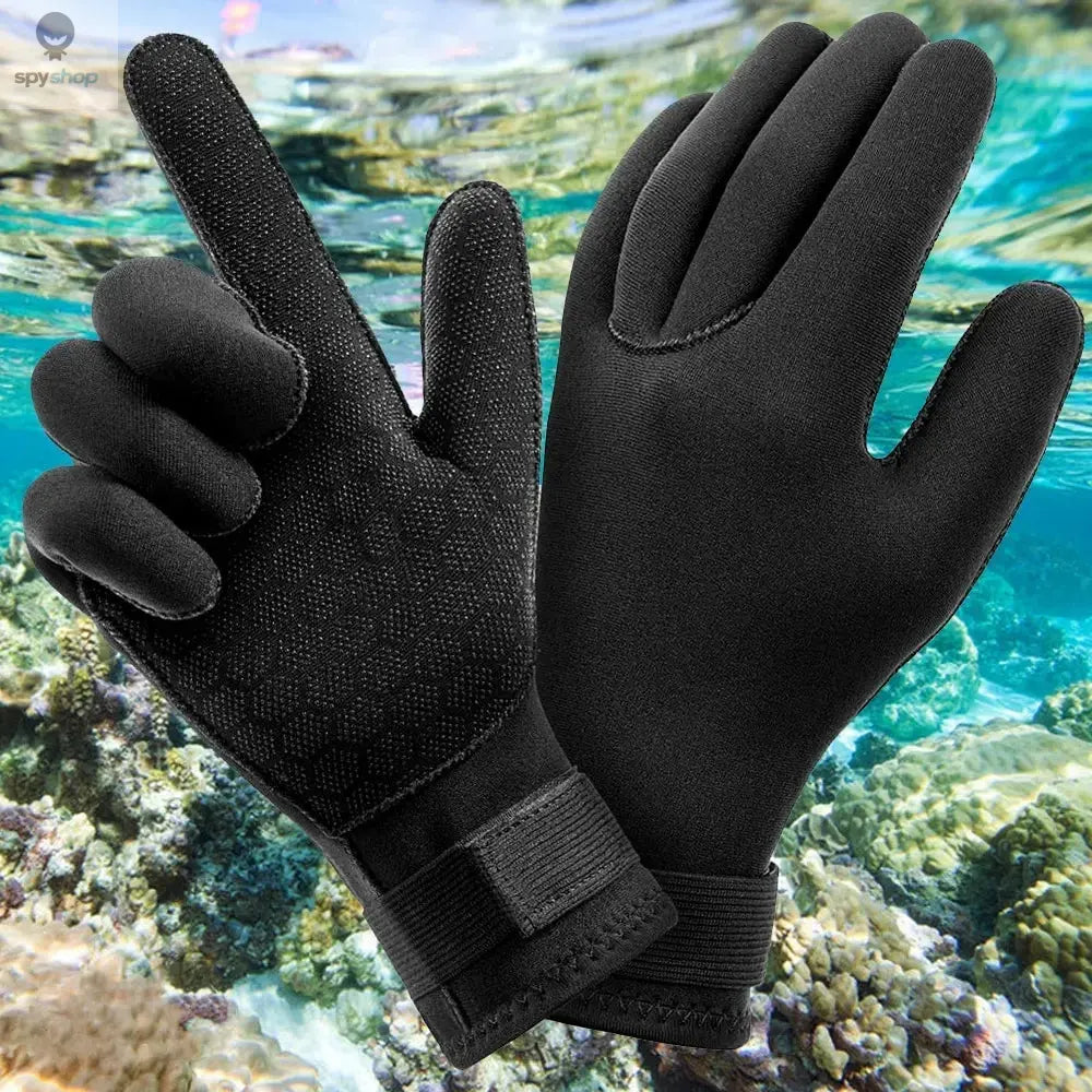 3mm Wetsuit Gloves Thermal Anti Slip Neoprene Scuba Diving Gloves Surfing Gloves For Spearfishing Swimming Rafting Kayaking 