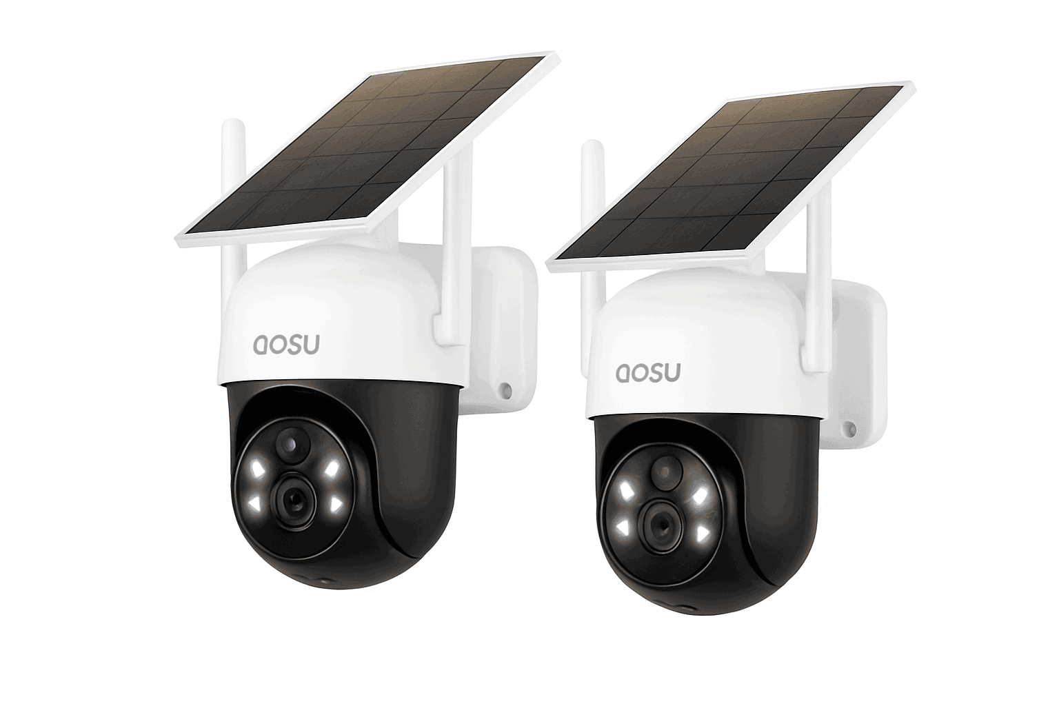 3MP Solar Wireless PTZ Security Camera with 5000mAh Battery-8pcs / United States